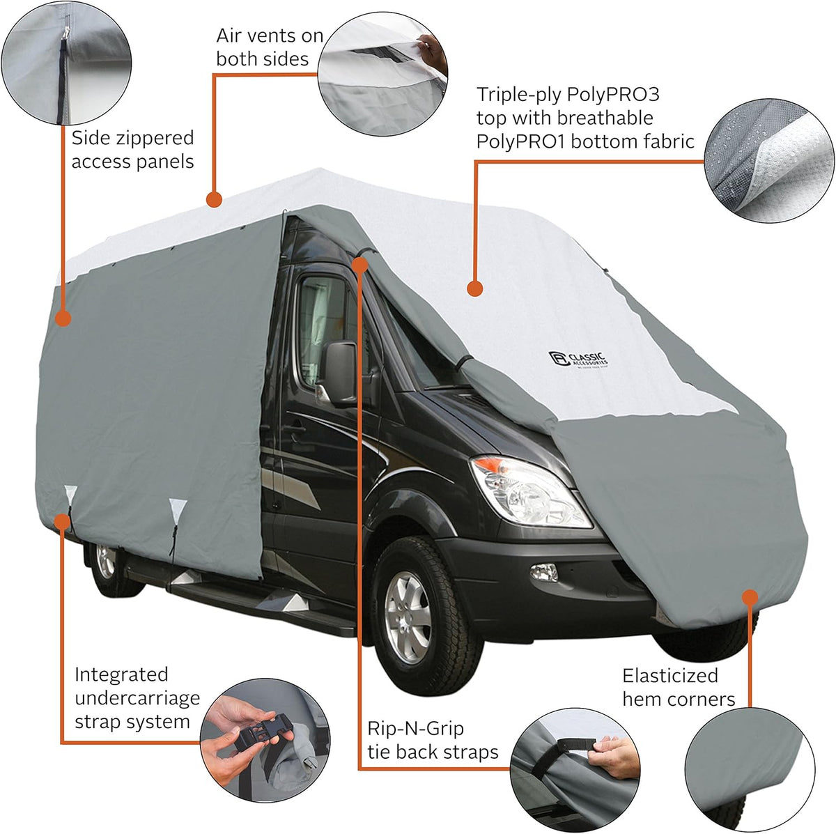 RV Cover, Fits 25' - 27' RVs D88505