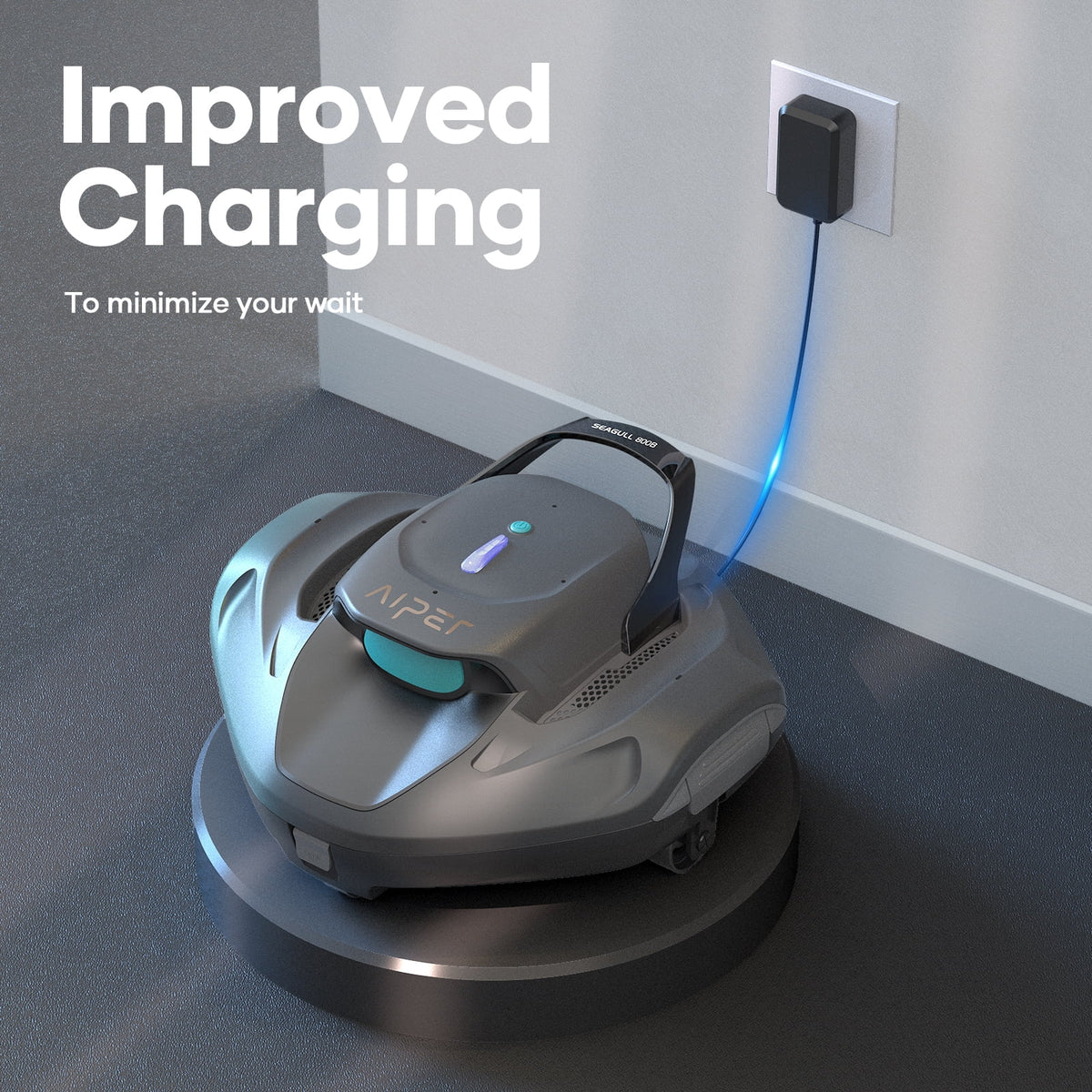 Cordless Robotic Pool Cleaner F806905