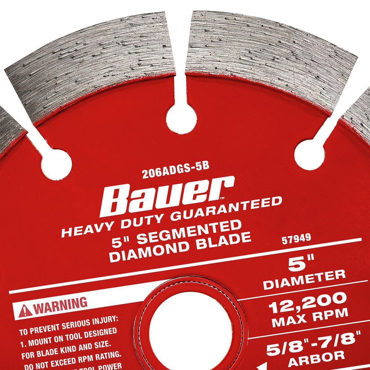 5 in. Segmented Rim Diamond Saw Blade N189044