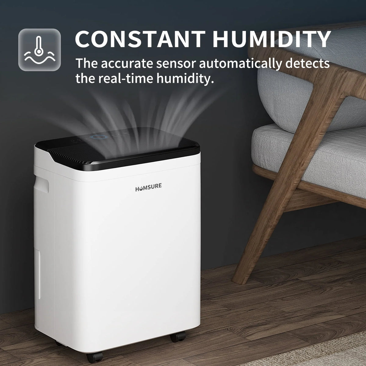 50 Pint Dehumidifier with Humidity Control M833