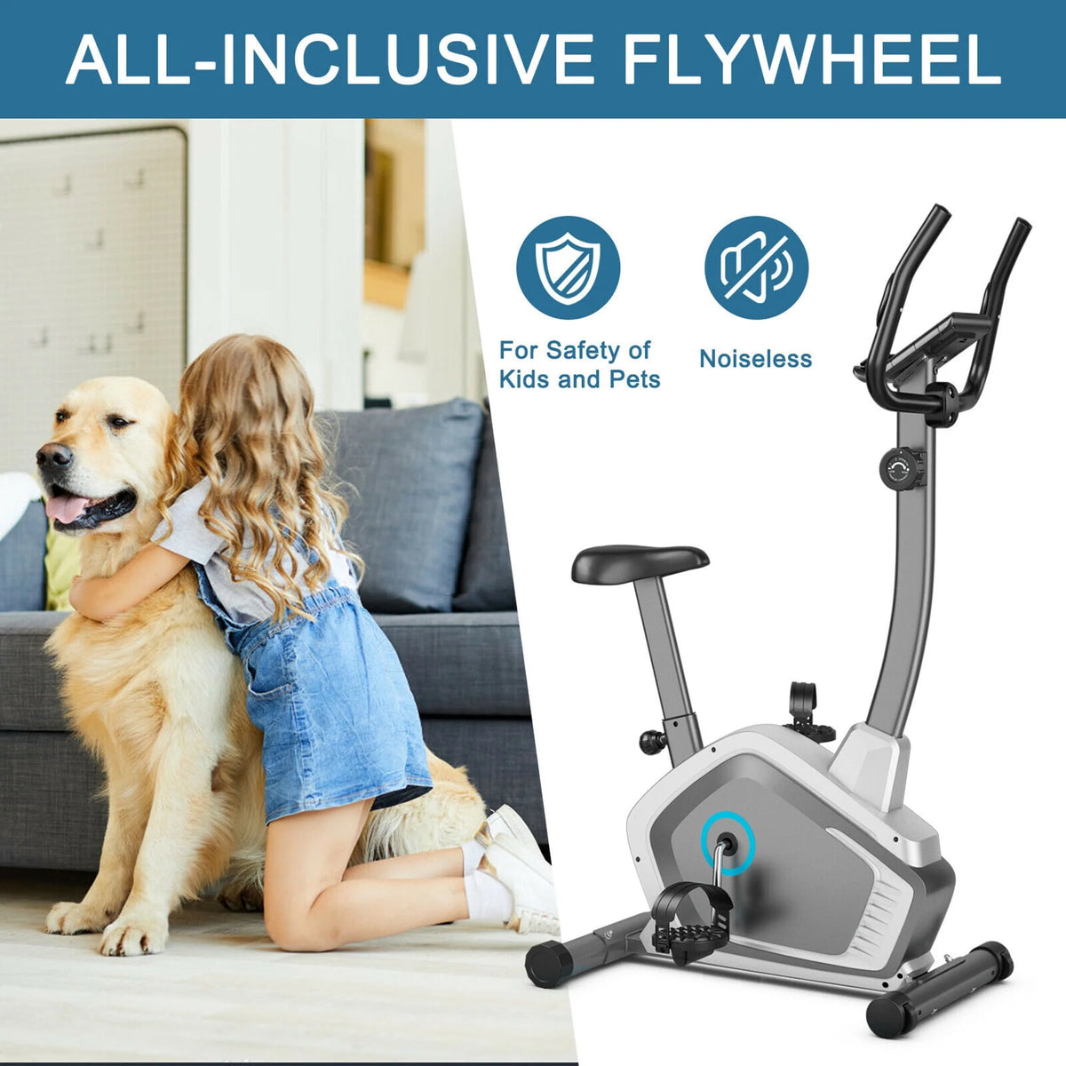 Magnetic Upright Exercise Bike J2955