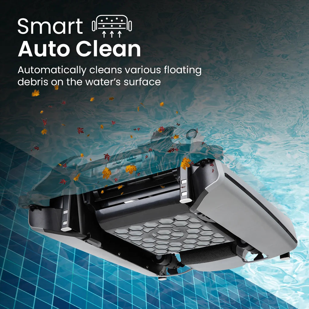 Solar Powered Smart Robotic Pool Skimmer Z667