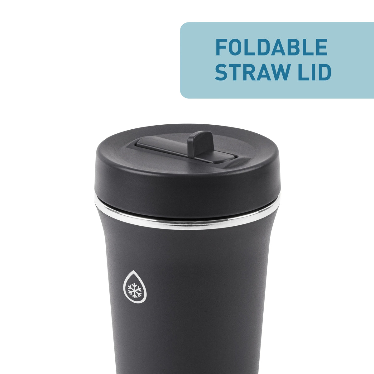 24 oz Insulated Stainless Steel Straw Tumbler T53146