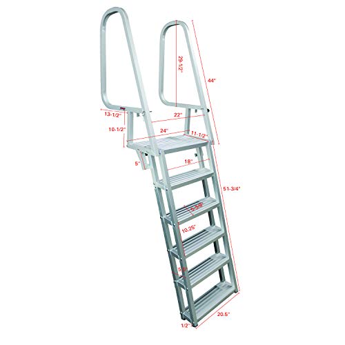 Flip-Up Dock Ladder 6-Step T94322