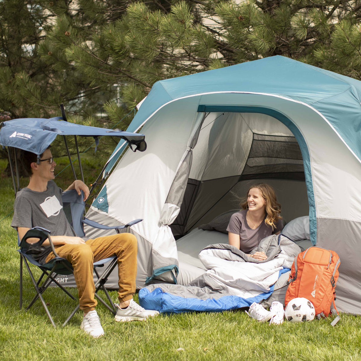 Camping Chair with Cup Holders R741498