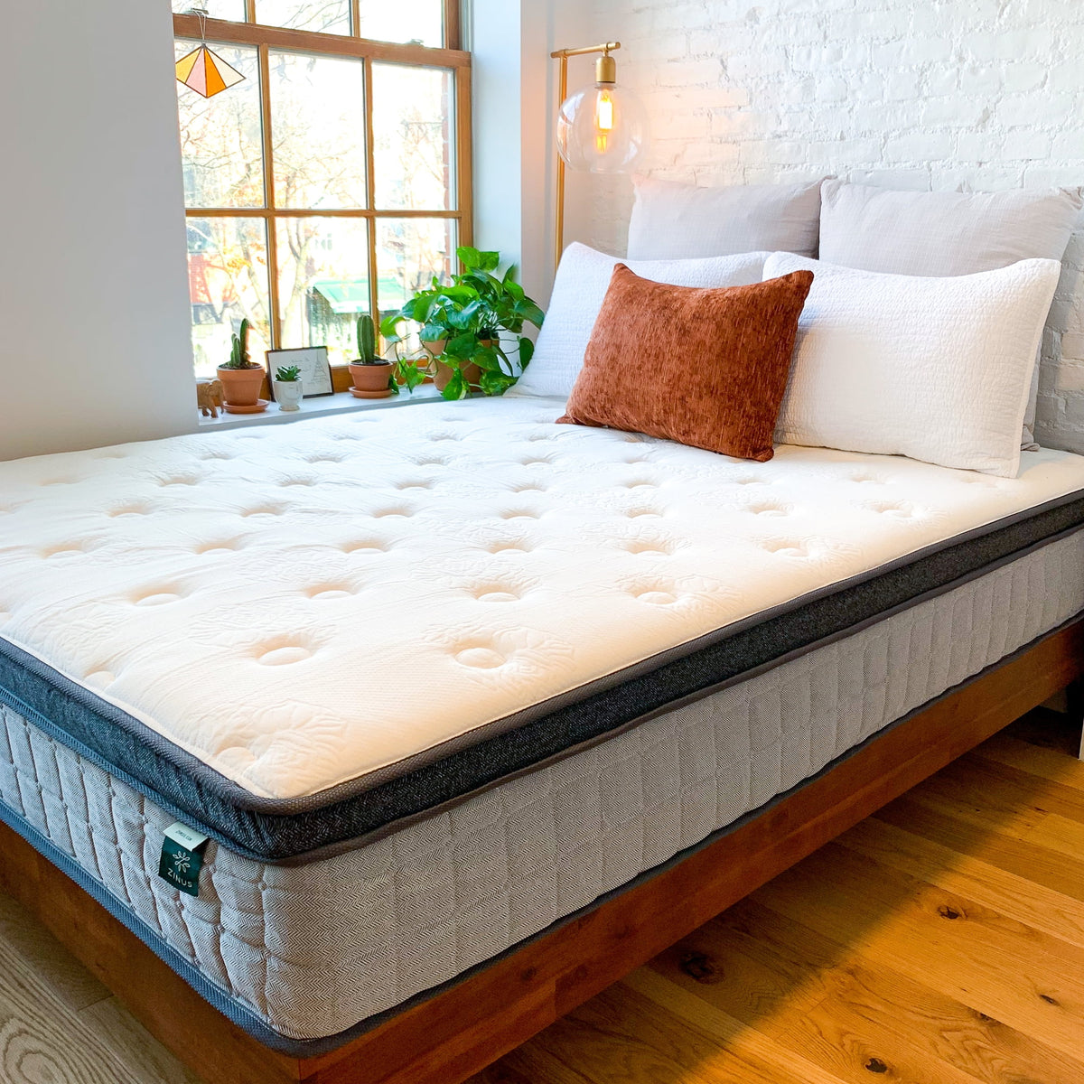 13" Hybrid Cooling Gel Memory Foam Pocket Spring Mattress V392
