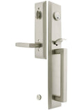 Satin Nickel Handleset H55526