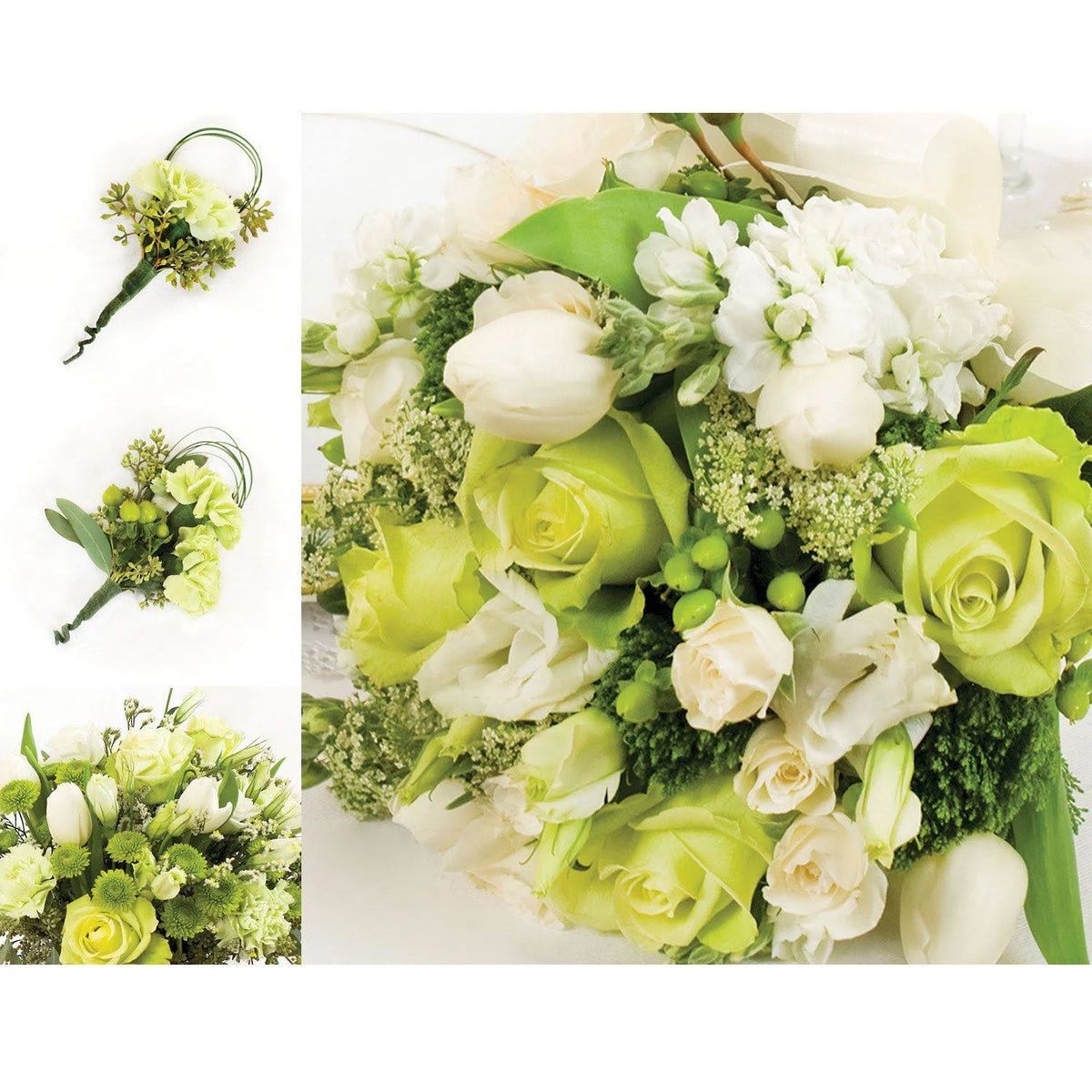 Green and White 33 Pieces U607