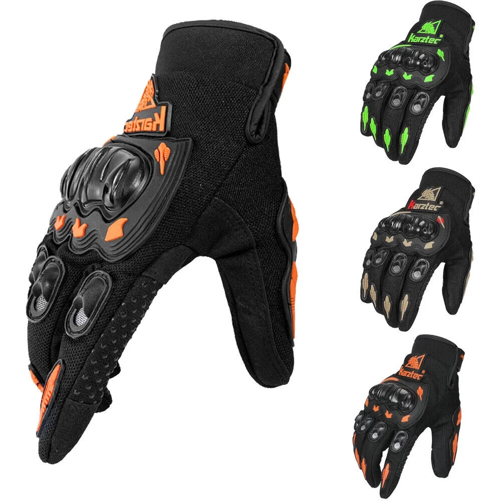 Motorcycle Gloves Full Finger Touchscreen Motorbike Riding Gloves R4261