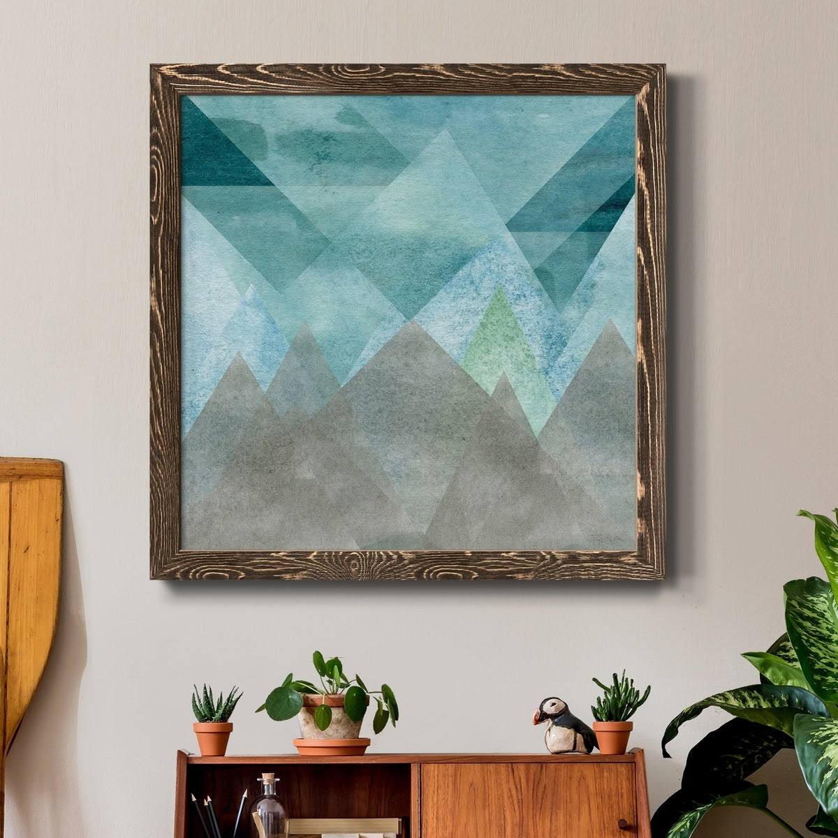 Premium Framed Canvas - 17x17 - Grey J113
