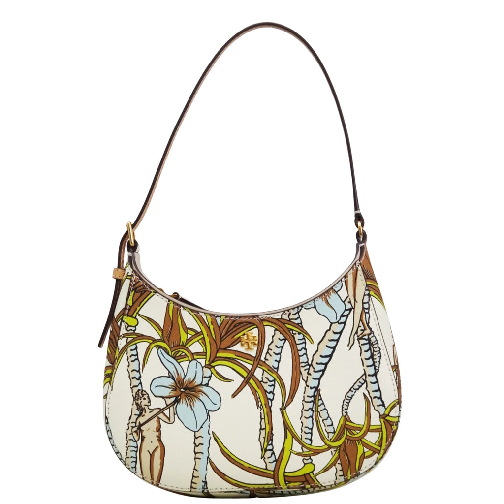 Printed Small Zip Shoulder Bag Z197