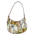 Printed Small Zip Shoulder Bag Z197