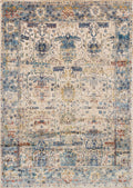 Sand Lt. Blue 6'7 x 9'2 Rug B6086