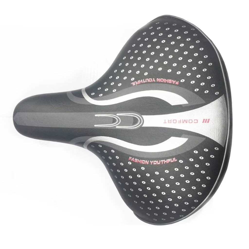 Black Gel Bike Saddle Seat A566313