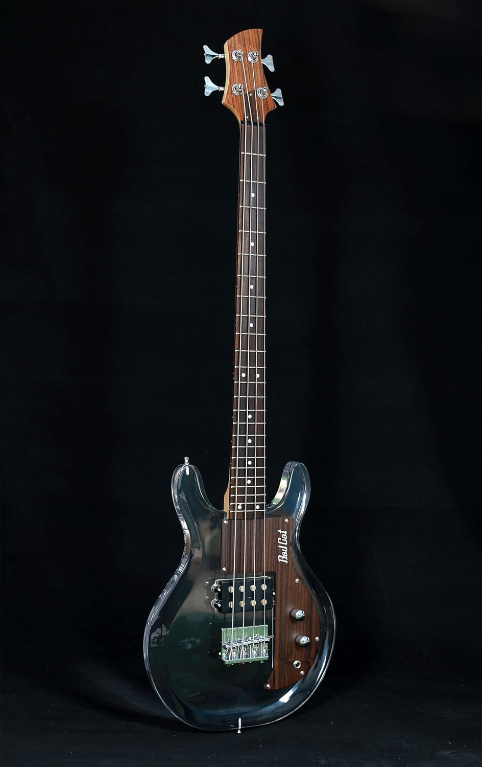 Clear Lucite Body Electric Guitar Y8741