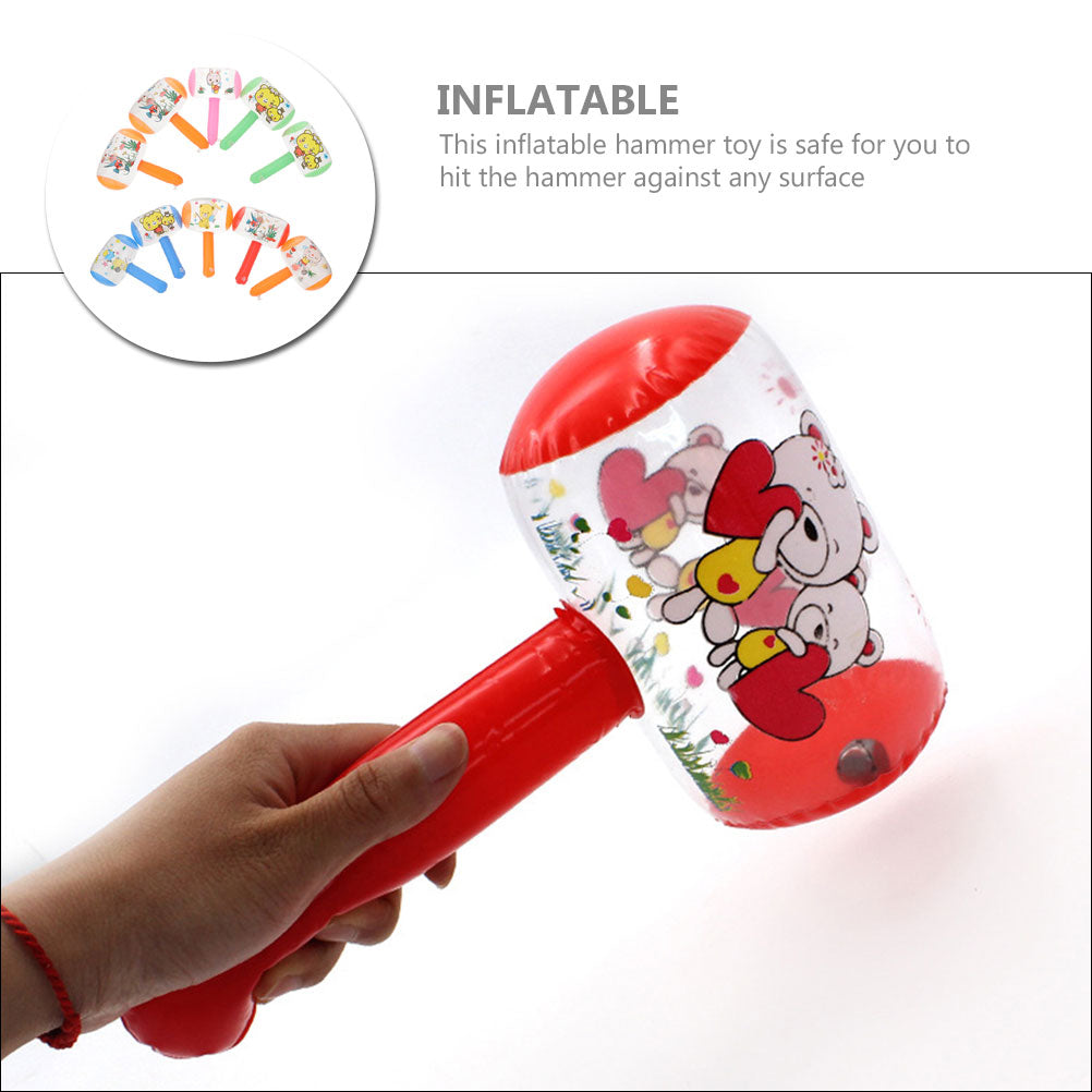10pcs Inflatable Pvc Halloween Party Hammers R290501