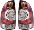 Replacement Driver and Passenger Tail Lights with LED Center Lens for Tacoma Pickup Truck V34159