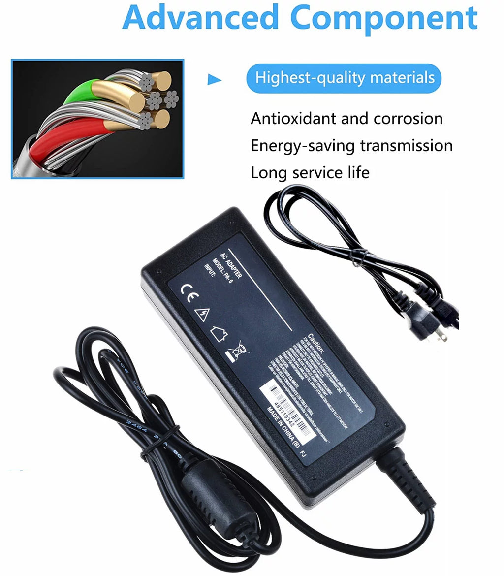 Compatible AC / DC Adapter Replacement Power Supply Cord Cable Charger W860464