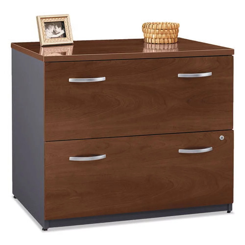 2 Drawer Lockable Lateral Filing Cabinet O116655