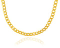 Hollow Cuban 10K Gold Chain 16" V628