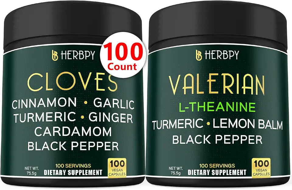 7in1 Cloves & 5in1 Valerian Root Supplement Z694