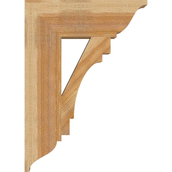 Western Red Cedar Traditional Rough Sawn Bracket C853643