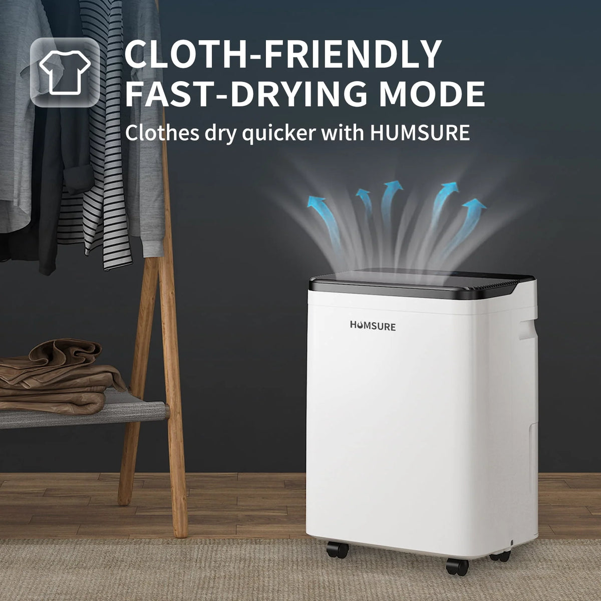 50 Pint Dehumidifier with Humidity Control M833