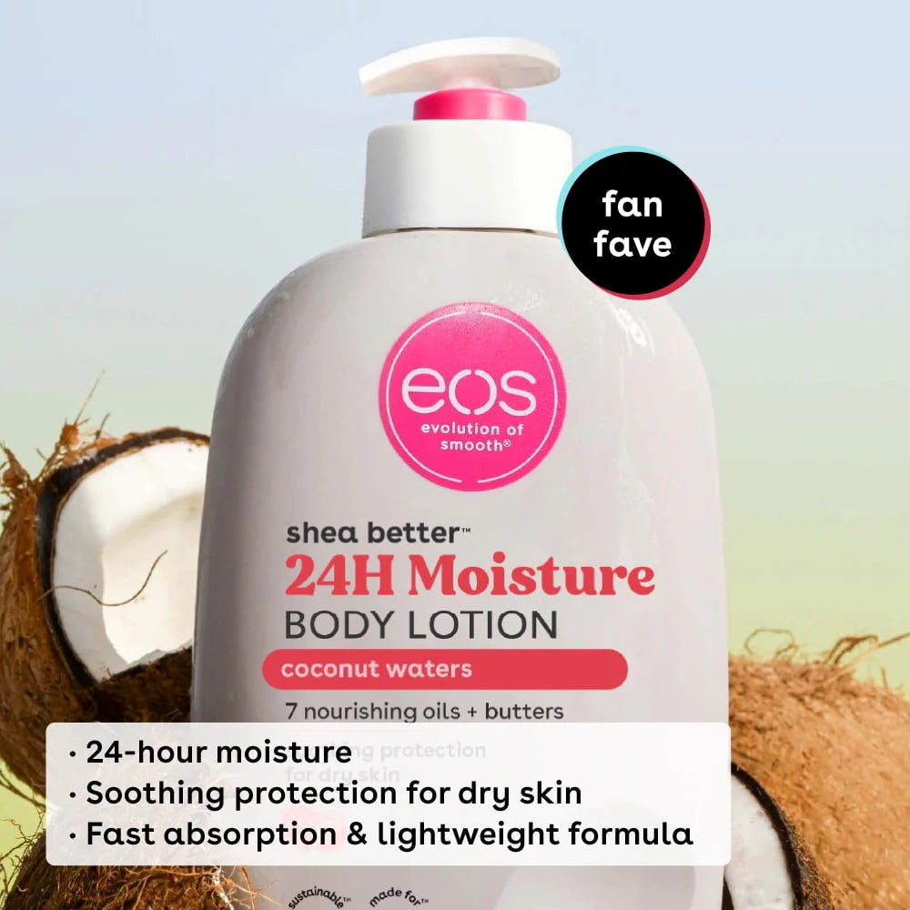 Shea Body Lotion Coconut Waters 16 fl oz K588803