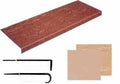 Rubber Stair Treads Non Slip Safety Flat Surface 12-1/2 in. x 42 in. X7830