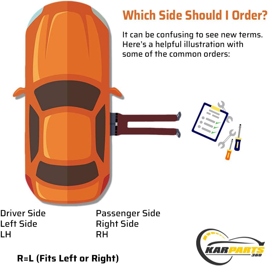 Passenger Side Corner Light for Nissan Quest 1996 1997 1998 Clear Amber Lens Pack of 2 P968474