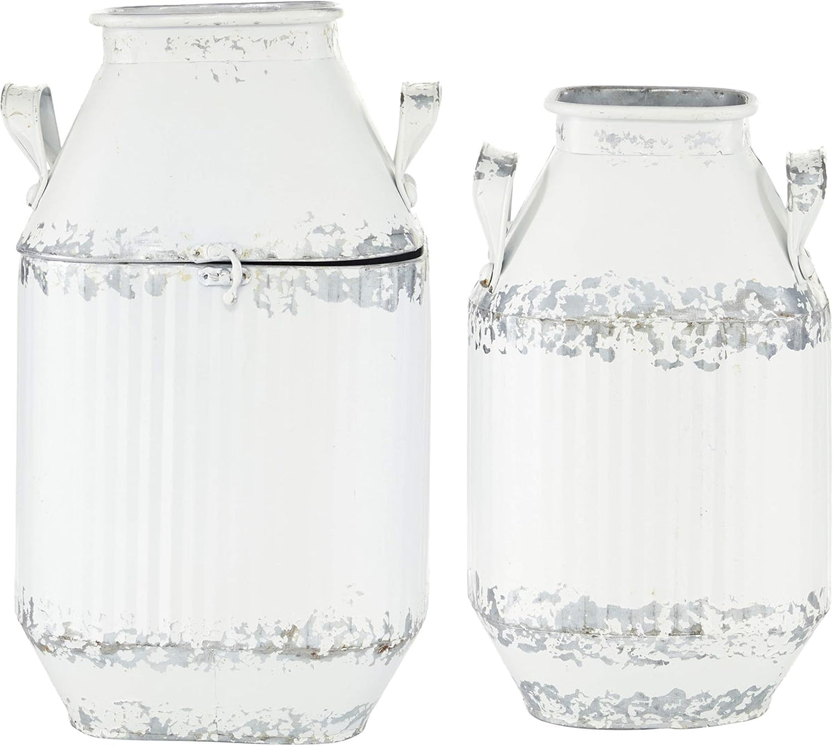 White Decorative Milk Can A713121