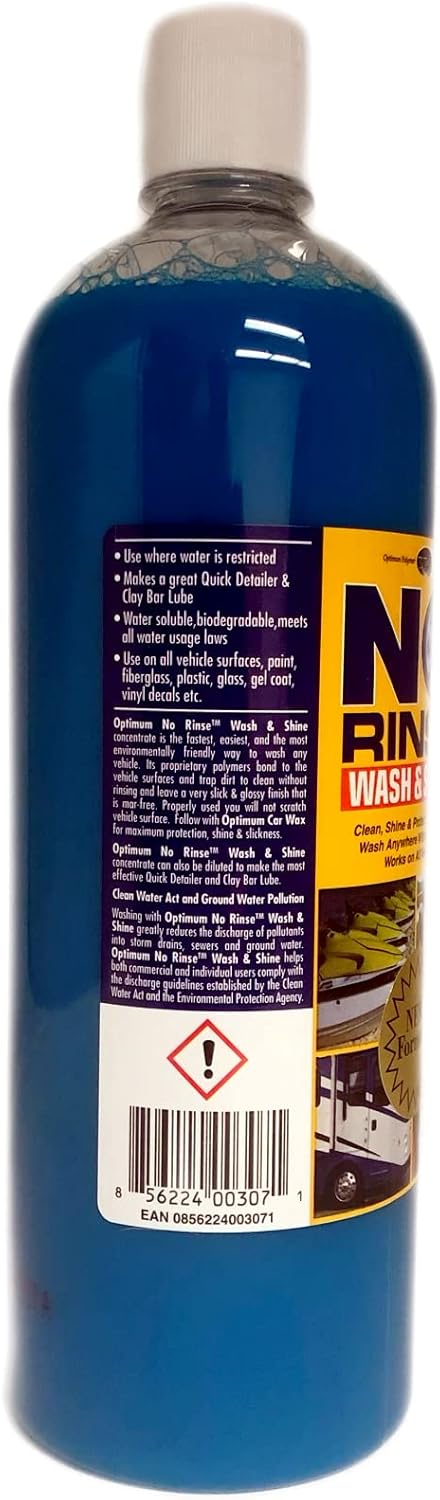 No Rinse Wash & Shine - 1 Gallon, Case of 4 B122814