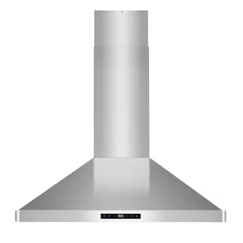 36 in. 380 CFM Ducted Island Range Hood with LED Lighting in Stainless Steel E673