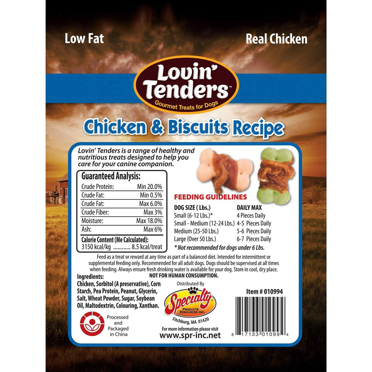 7-ounce Chicken Breast & Biscuits Dog Treat D636012