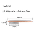 Solid Wood Pet Grooming Comb K604