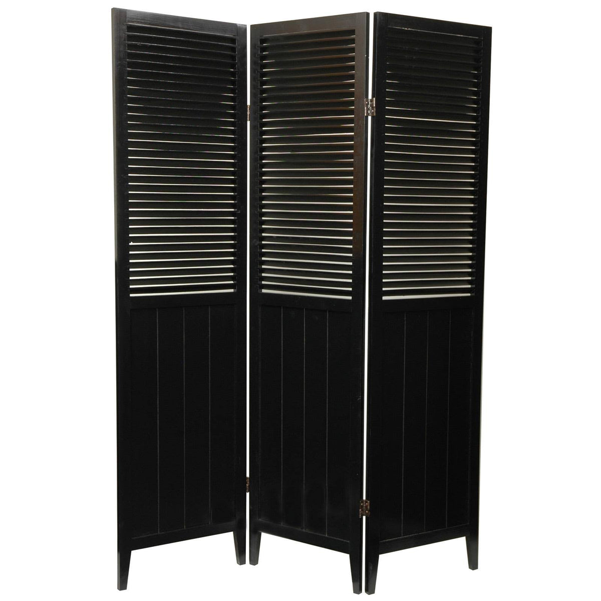Black 5 Panel Room Divider G149934