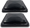 Black 14 x 14 Replacement Impact-Resistant RV Roof Vent Lid Cover G101709