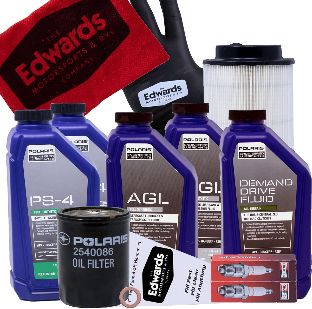 Oil Change Kit with Air Filter for Polaris Sportsman 800 ATV O32131