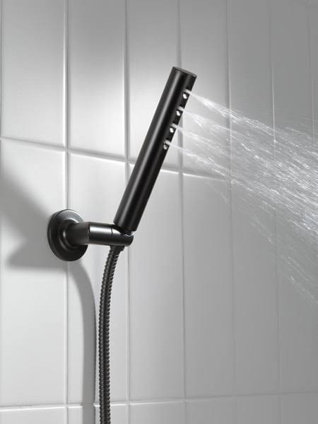 Matte Black Wall-Mount Hand Shower R3896