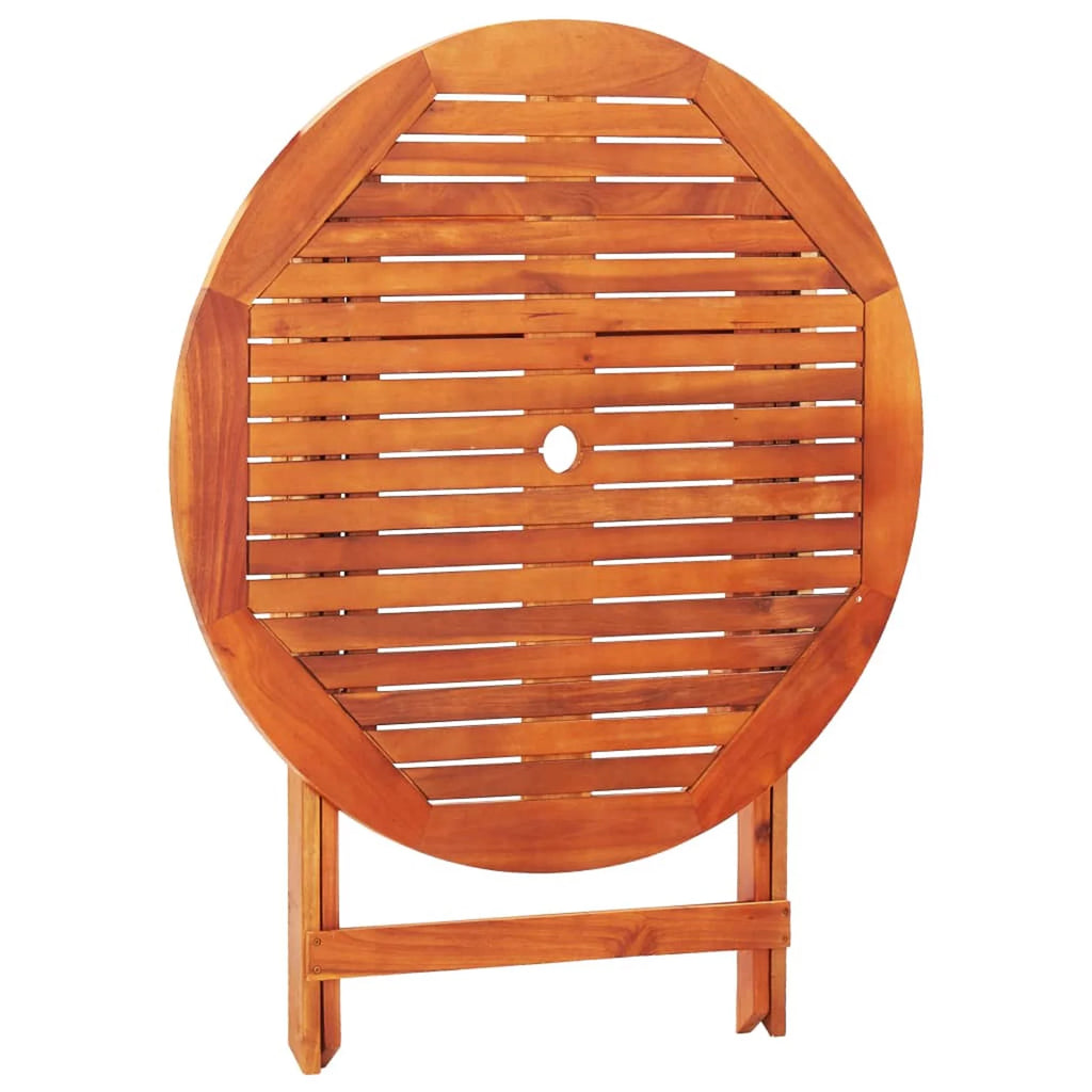 Folding Garden Table Solid Eucalyptus Wood D117542