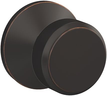 Satin Brass Hall-Closet and Bed-Bath Lock, Pack of 2 N95561