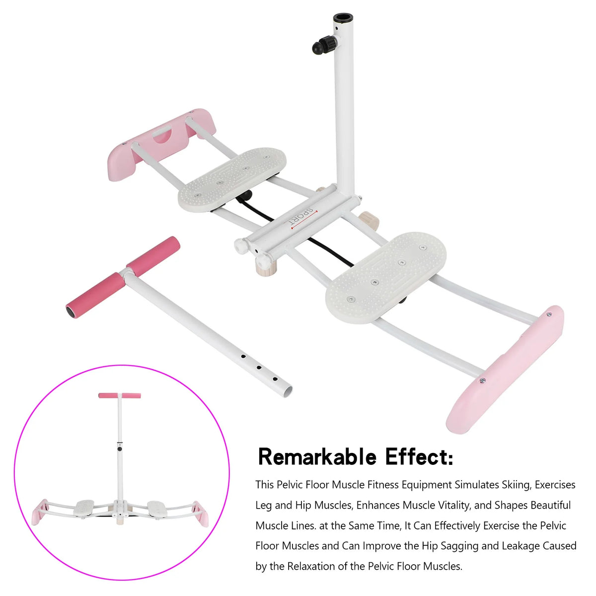 Ski Exercise Machine Leg Trainer W19247
