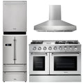 48 Propane Gas Range, Range Hood, Refrigerator & Dishwasher Package V10604