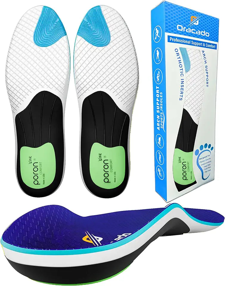 High Arch Support Plantar Fasciitis Insoles B6240