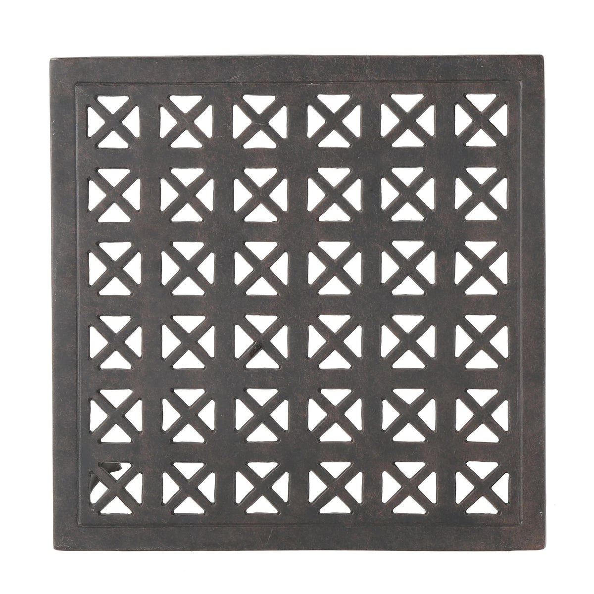 18 Cast Aluminum Side Table Q9600