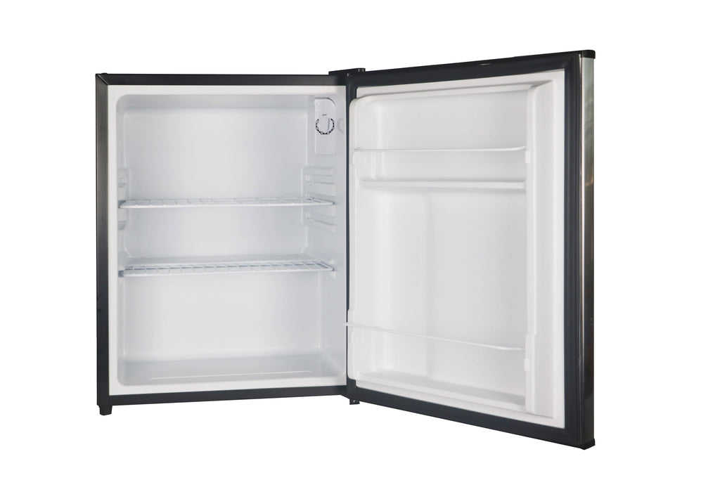18.5 inch 2.4 Cu. ft. Black Single Door Refrigerator P76478