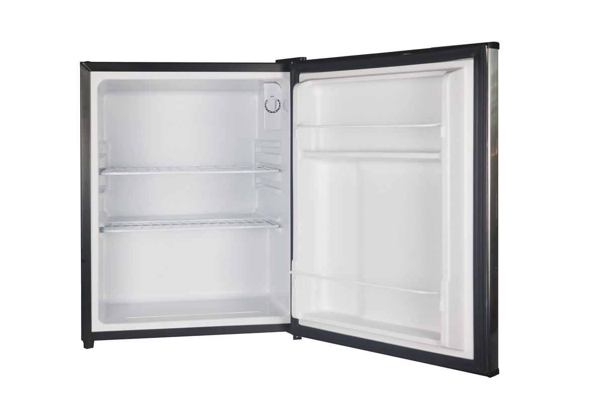 18.5 inch 2.4 Cu. ft. Black Single Door Refrigerator P76478