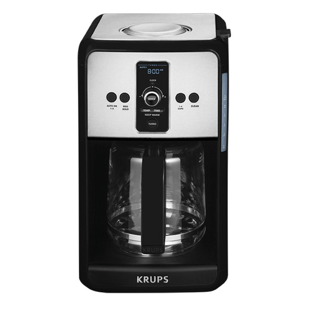 Black 12 Cup Programmable Coffee Maker T388757