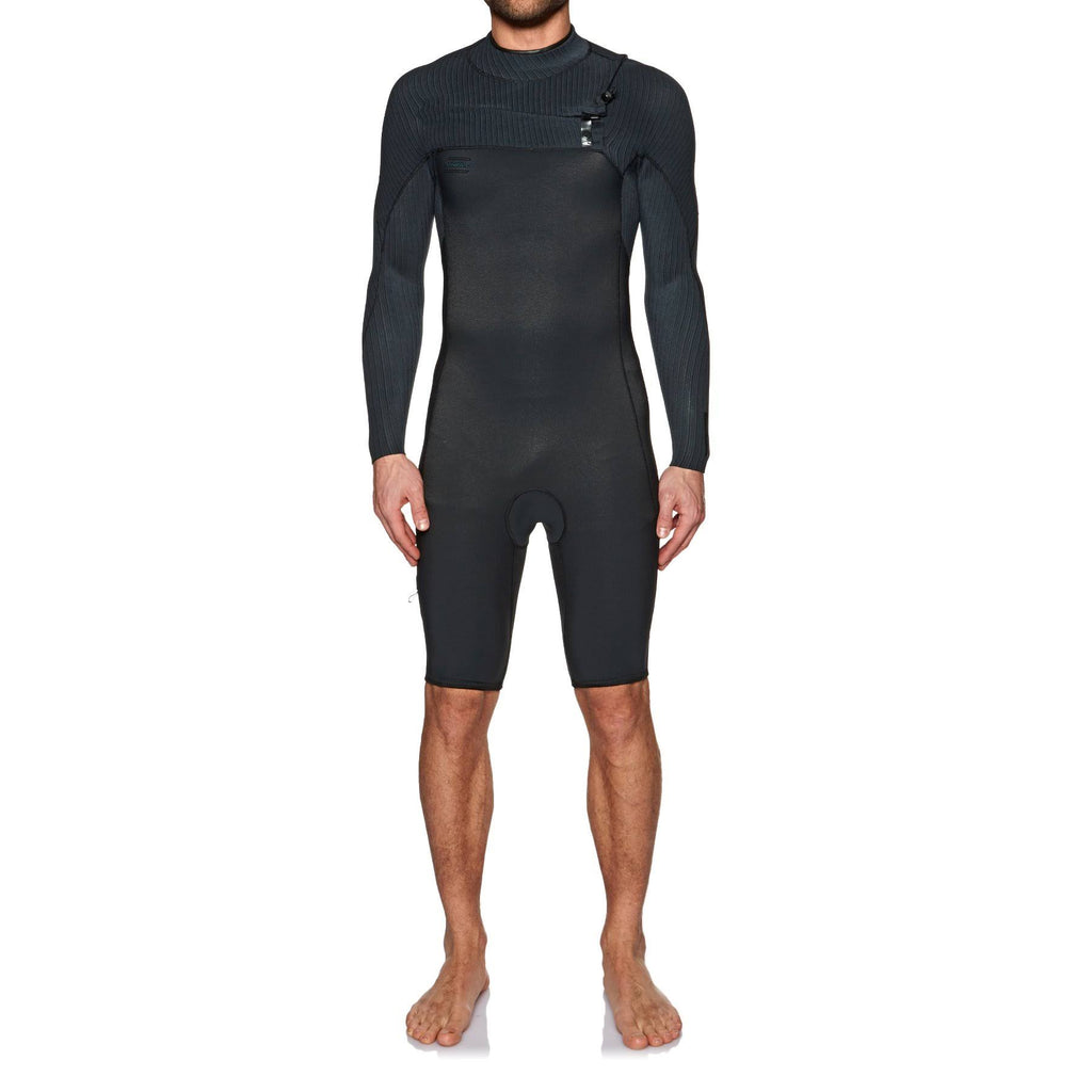 Black Chestzip Wetsuit Q112