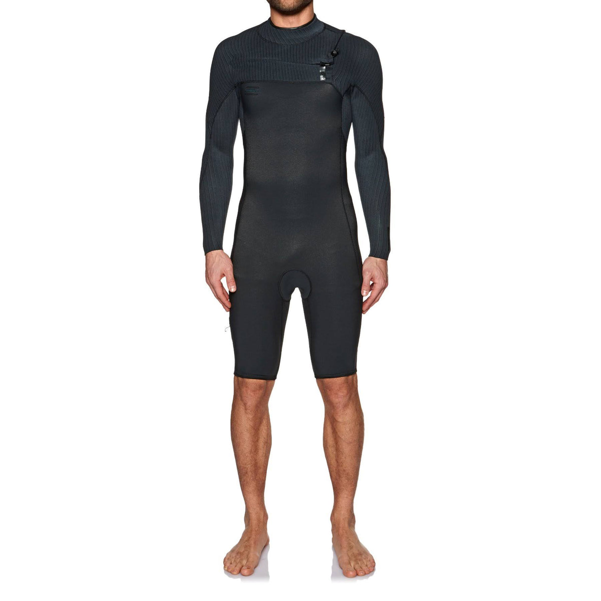 Black Chestzip Wetsuit Q112